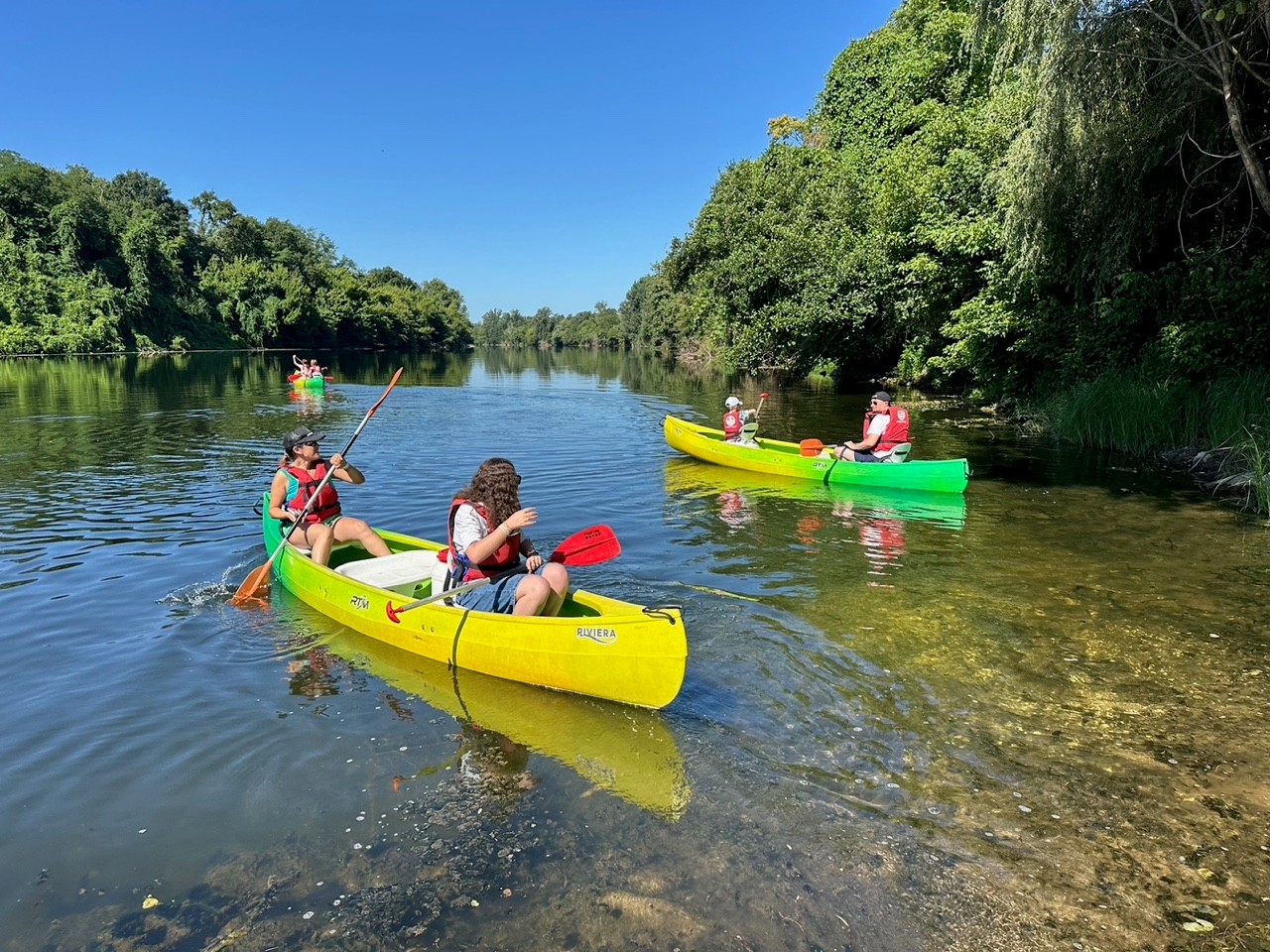 CYRANO Canoë sur la Dordogne en Bergeracois à Creysse