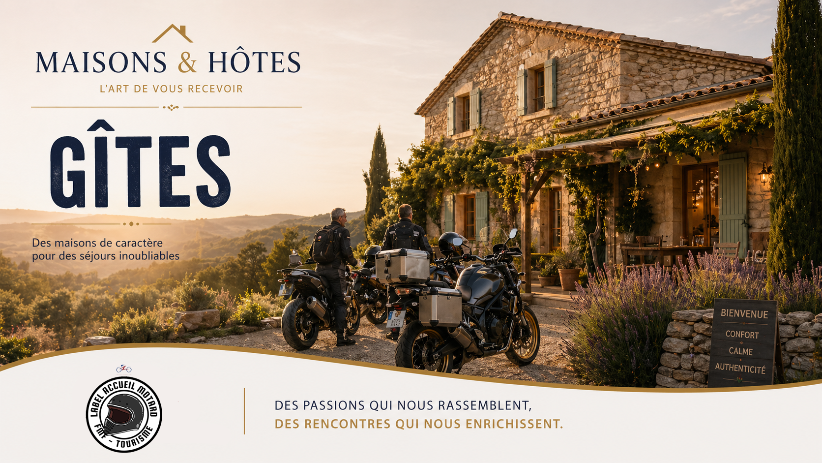 Gîtes pour motards