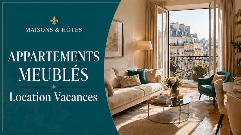 Appartements meublés en France pour courts ou longs séjours