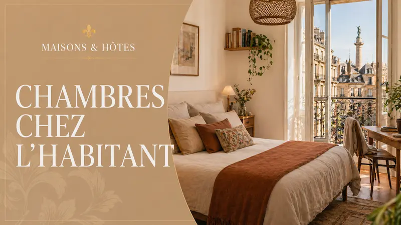 Chambres chez l’habitant en France pour séjour authentique