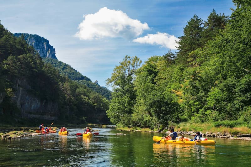 Découvrir les Gorges du Tarn depuis Le Soleilo