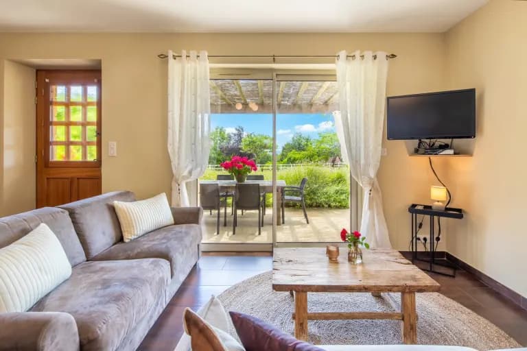 Intérieur du Gîte l’Albizia
