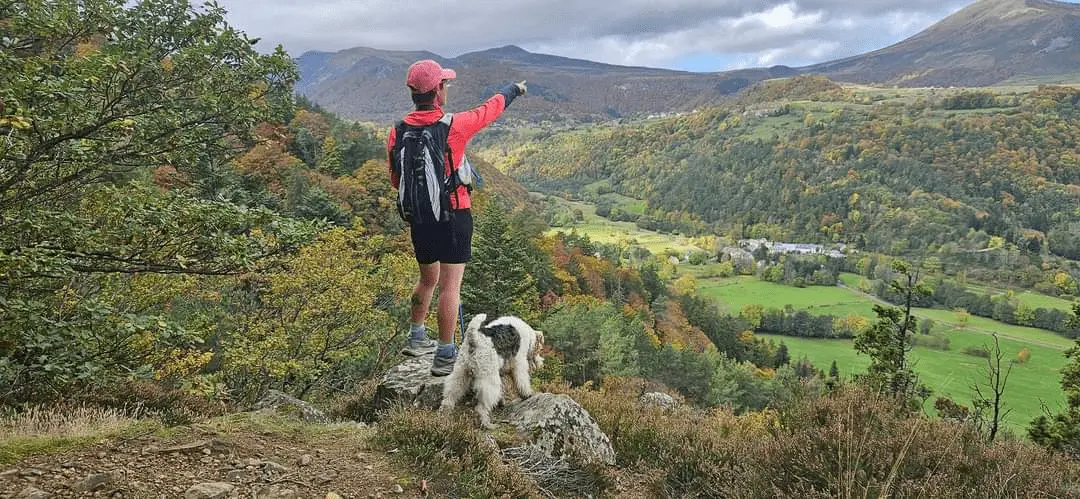 Illustration de la rubrique vacances avec votre chien ; photographie du Clos des Laves à ajouter
