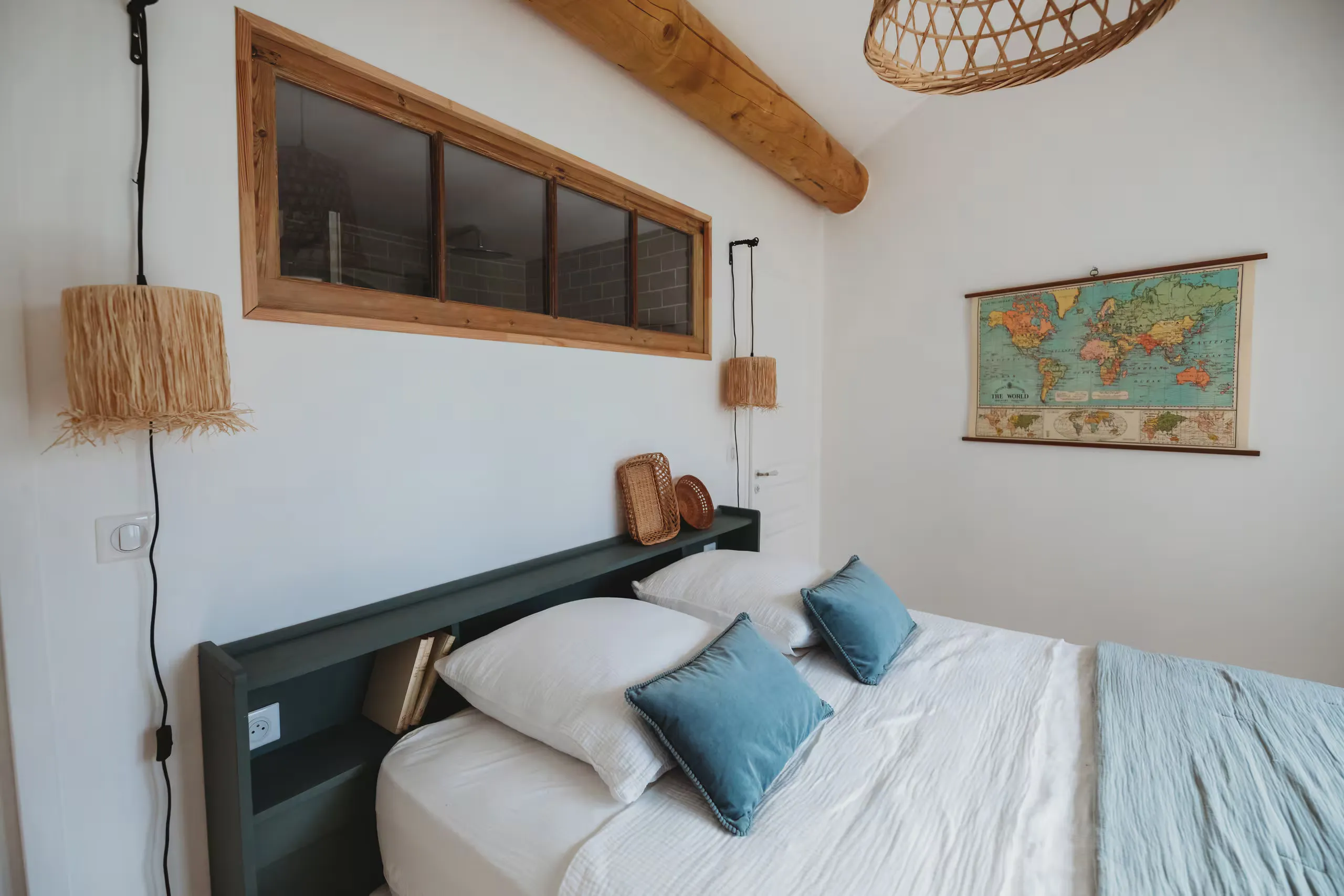 La Chambre Géographie au Mas des Écoliers