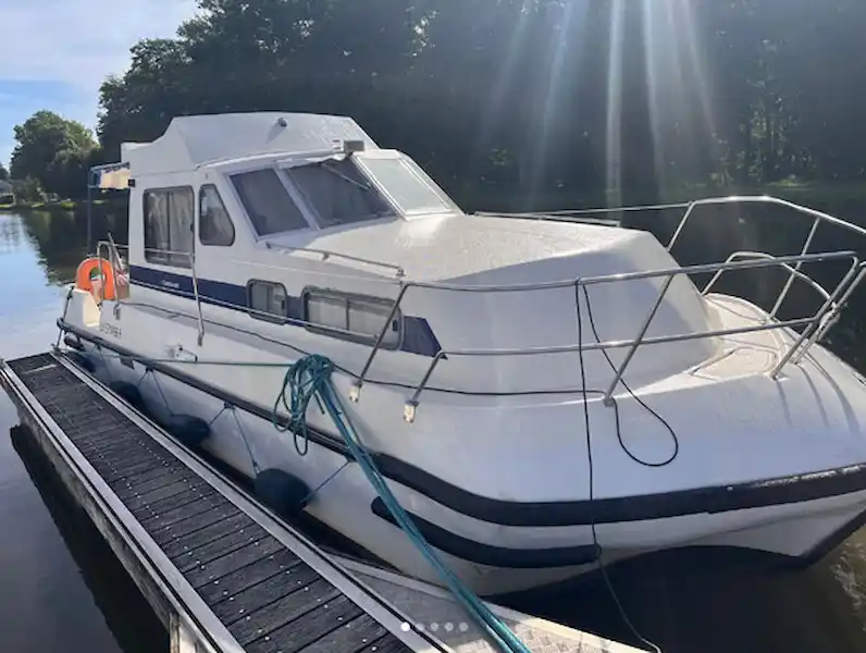 Séjour à quai à bord du Triton 860 Fly Epineuil à Digoin